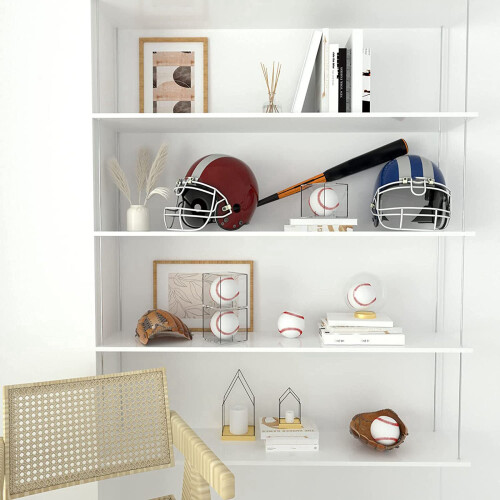 8Pcs Baseball Display Case,UV Protected Dustproof Acrylic Display Boxes,Clear Display Case for Baseball Memorabilia 1