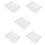 500 Pcs Make  Brush Pen Netting Cover Mesh Sheath Protectors Guards Protective Cover Sheath Net (White) 1