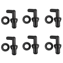 6X 90 Degree PCV Valve and Grommet Kit for / 17130-PM6-003 + 17139-PK1-000