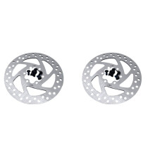 2pcs 140mm Electric Scooter Steel Brake Disc Rotor for 10 Inch M4 Skateboard Electric Scooter Brake Disc Rotor