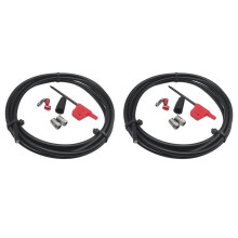 2X Bicycle 2 Meter Brake Hose Kit for RED AXSFORCE AXS Bike Connector Set Bike Hydraulic Disc Brake Tube Pipe