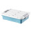 Under Bed Storage Organizer with Waterproof Casters, Large Capacity Space-Saving Solution for Home Organization 1