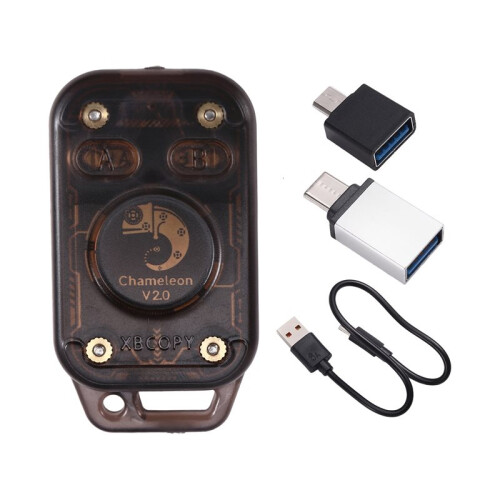 2X Chameleon V2.0 Restart RFID  Chip Reader Emulator 125Khz 13.56Mhz Card Decode NFC Duplicator  Card Emulator 1