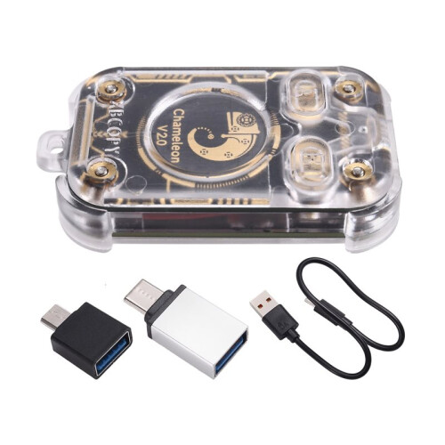 2X Chameleon V2.0 RFID  Chip Reader Emulator  Card Emulator 125Khz 13.56Mhz Card Decode Restart NFC Duplicator 2