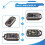 2X Chameleon Ultra Upgrade  Card Emulator+CUID Keychain RFID Chip Reader 125K 13.56M Card Decode NFC Duplicator 9