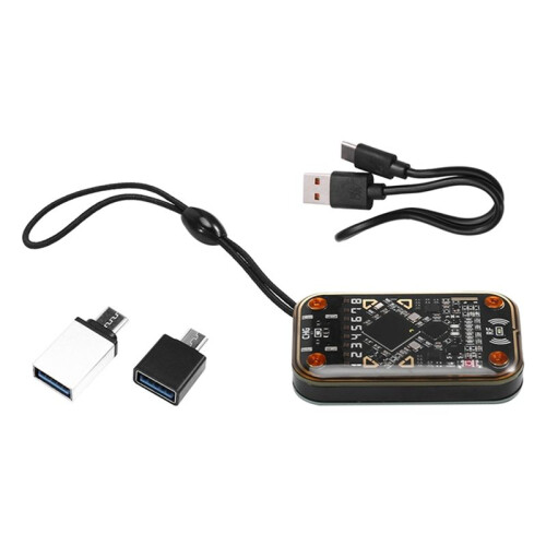 2X Chameleon Ultra Contactless  Card Emulator RFID  Chip Reader+6xCUID/UID Keychain 1