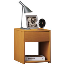 (Matt, Modern/Contemporary) Wooden bedside table drawer Sledo Mini