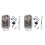 2X Chameleon V2.0 RFID  Chip Reader Emulator 125Khz 13.56Mhz Card Decode NFC Duplicator Restart 2