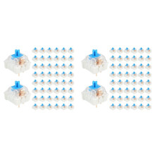 100Pcs Switches,Dustproof and Waterproof, Strong Tactile Feedback with Crisp Clicky Sound, for Mechanical Keyboards