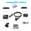 2 Uds. Adaptador de Cable de ExtensióN de MicróFono XLR, Cable de MicróFono XLR Hembra de 90 Grados una XLR Macho Recto de 3 Pines 1M 5
