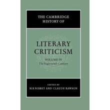 The Cambridge History of Literary Criticism Volume 4 the Eighteenth Ce