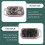 5X Chameleon V2.0 RFID  Chip Reader Emulator NFC Duplicator 125K 13.56Mhz Card Decode+25XUID Keychain 9