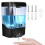 2X Automatic Soap Dispenser, Touchless Infrared Motion Sensor, 700Ml Wall Mount Hand Free for Bathroom Kitchen Hotel 2