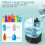 2X Automatic Soap Dispenser, Touchless Infrared Motion Sensor, 700Ml Wall Mount Hand Free for Bathroom Kitchen Hotel 6