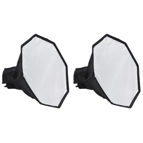 2X, 30cm Octagon Universal  Softbox Flash Diffuser Portable Camera Soft Box for   Yongnuo Photo Studio 1