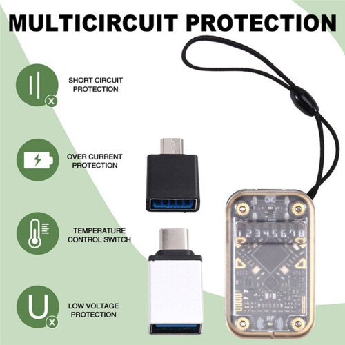 Chameleon V2.0 RFID  Chip Reader Emulator+UID Keychain/CUID Card 125K 13.56M Card Decode Chameleon NFC Duplicator