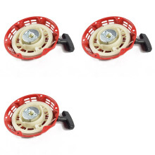 3X Rewind Pull for GX160 GX200 5.5HP 6.5HP Lawn Mower Engine,Manual Generator Pull Start Assembly