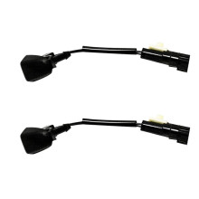 2X Front Windscreen Washer Spray Jet 31301827 for S60 S80 XC60 XC70 2007-2016 Heated Windshield Wiper Nozzle