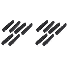 6 Pairs Road Bike Brake Pads Shoes for Alloy Rims Dura Ace Ultegra 105 Bicycle V Brake Shoes Durable Bicycle Brake Tools