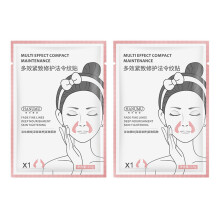 HUNMUI 10 Paires de Patch D'éLimination des Rides de Froncement de Sourcils Plis NasogéNiens Masque Anti-Rides Autocollants Anti-ÂGe Hydratant