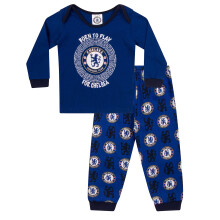Chelsea Official Football Gift Boys Kids Baby Pyjamas 0-3 Months