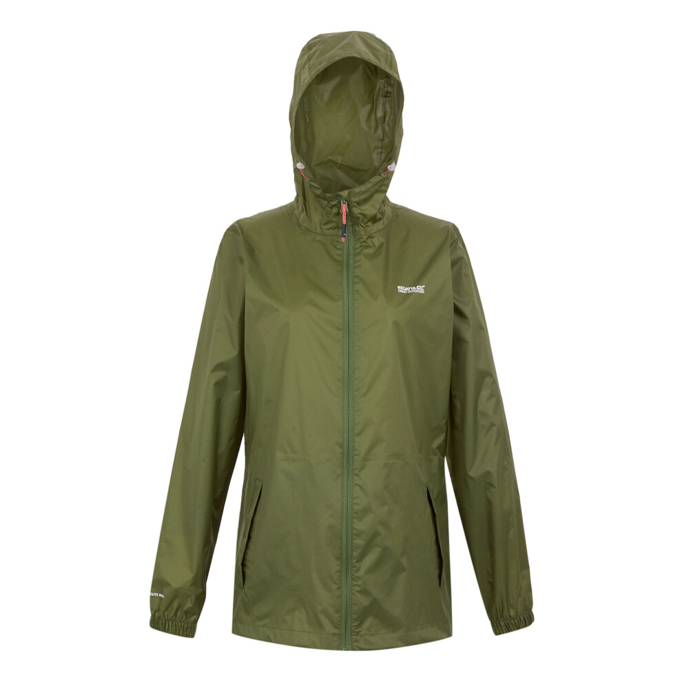 Regatta (18 Uk, Nephrite Green) Womens/Ladies Pack It Iii Waterproof Jacket