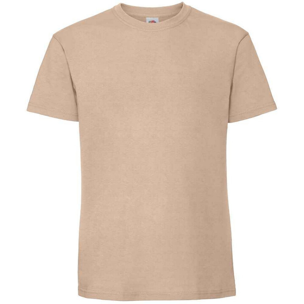 Fruit Of The Loom (Xl, Desert Sand) Mens Ringspun Premium T-Shirt