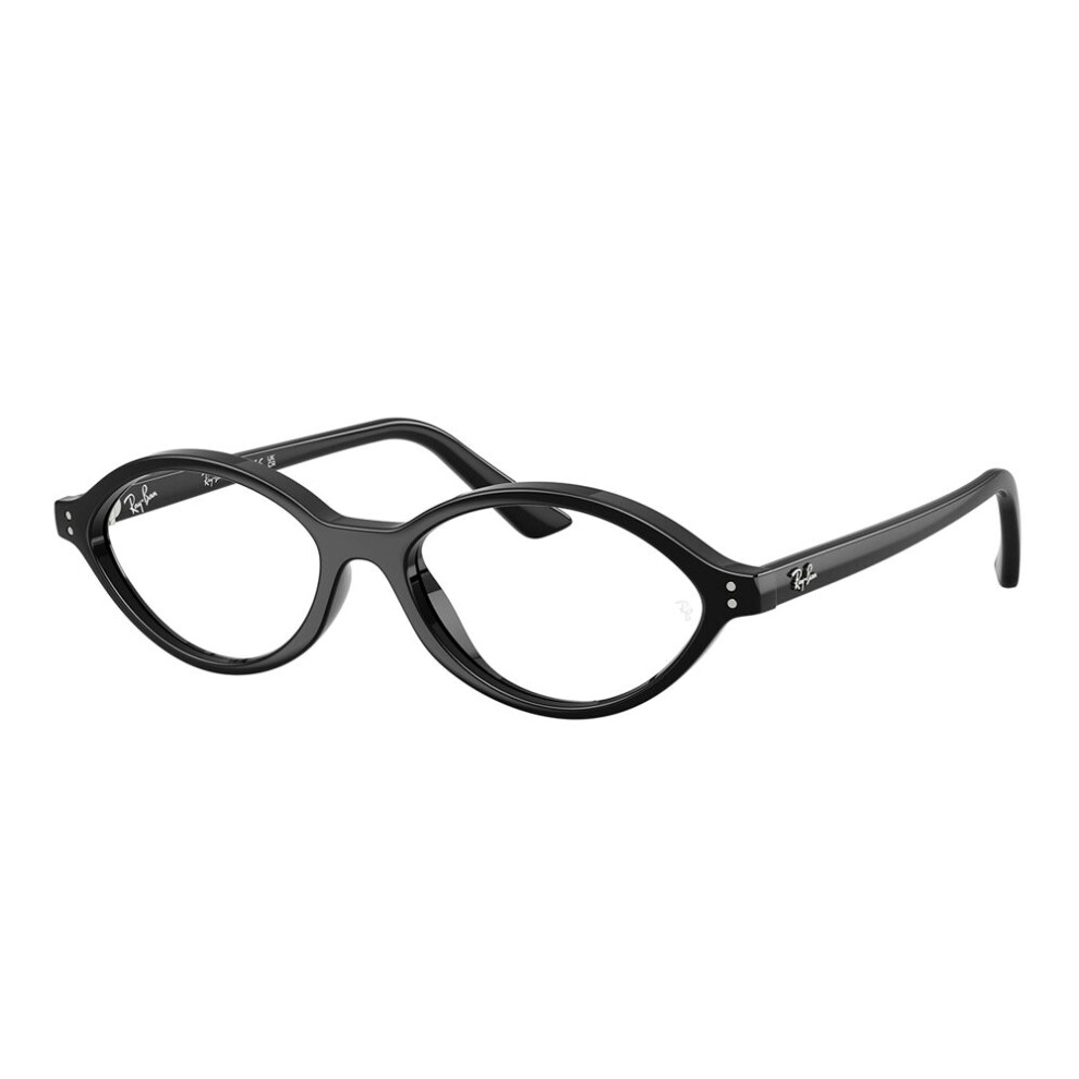 Ray - Ban Unisex Black Rx7265 8260 Optical Frames Injected Transparent Geometric Normal - Image 3