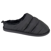 (8 UK, Black) Sleepers Mens Trevor Mule Slippers