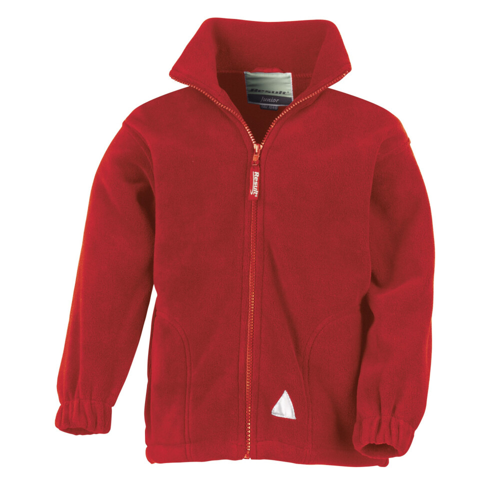 Result (3-4 Years, Red) Childrens/Kids Polartherm Fleece Jacket