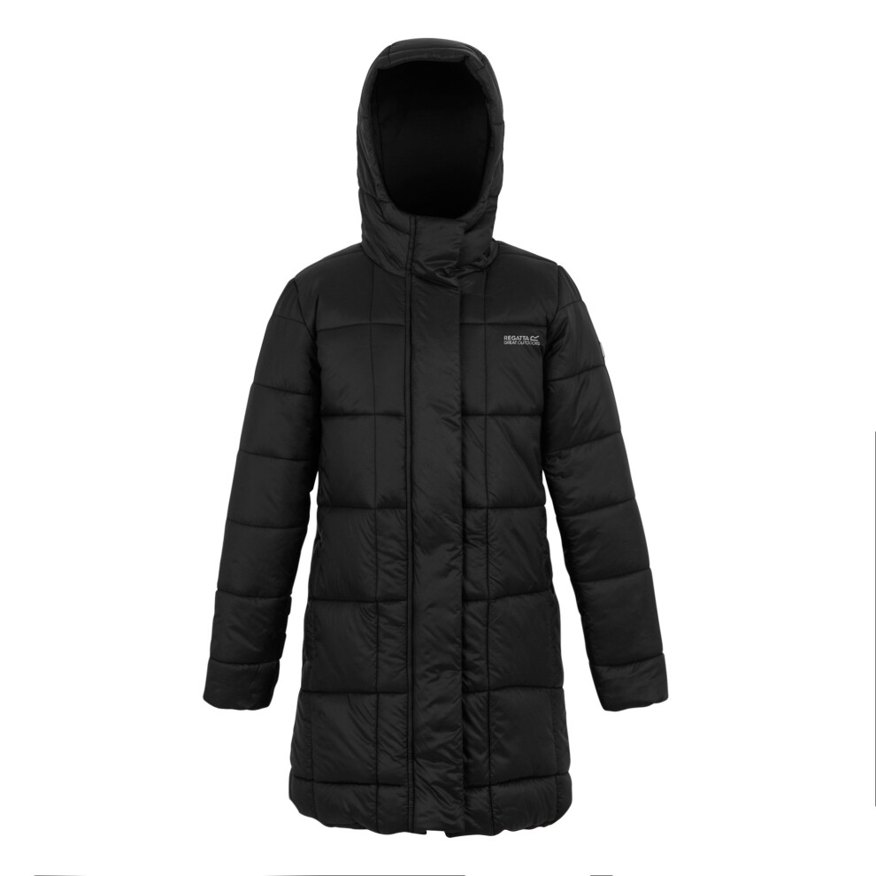 Regatta (7-8 Years, Black) Childrens/Kids Embrie Quilted Padded Jacket