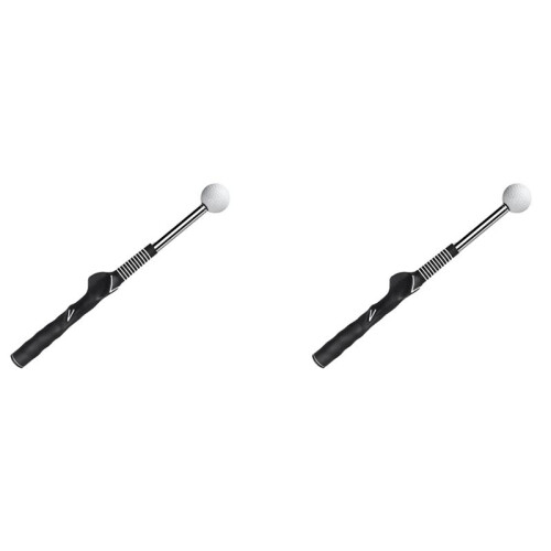 2X  Swing Practice Stick Telescopic  Swing Trainer Swing Master Training Aid  Practice Posture Corrector