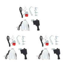 3X VéLo LéGer VéLo Motorisé VéLo Friction Dynamo GéNéRateur TêTe Feu ArrièRe 6V 3W Accessoires de VéLo