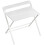 Compact Folding Desk for Small Spaces with Storage Shelf for Home Office, White 3