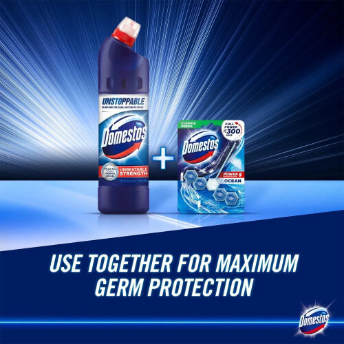 Domestos Domestos Unstoppable Unbeatable Strength Original Thick Bleach 750ml, 6 Pack 2