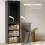 Three-Part Work Desk, with Storage and Chalkboard - Black 8