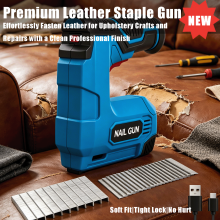 USB Cordless Electric Staple Nail Gun for Fence Wooden Shed Outdoor DIY
