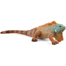 Schleich Wild Life Animal Toy for Boys and Girls Ages 3+, Iguana, Multicolor, 1.1 inch