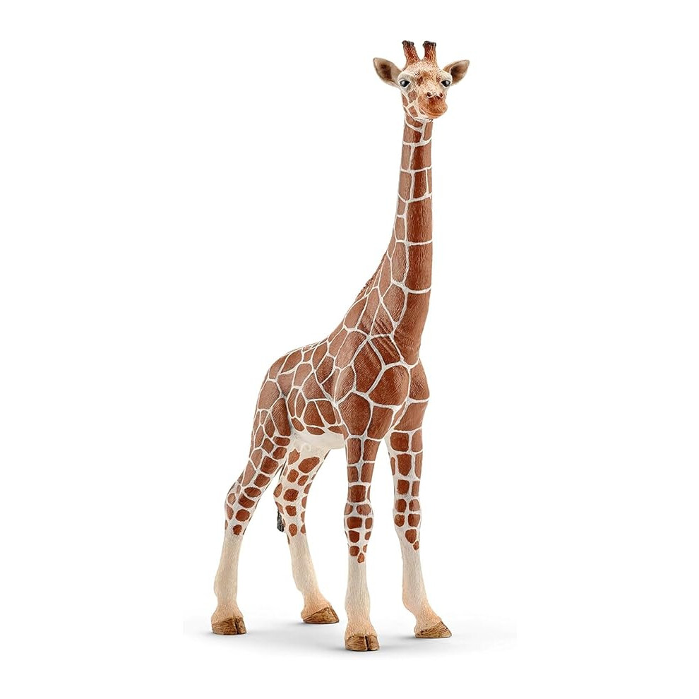 Schleich Wild Life - Realistic 7" Giraffe Animal Toy - Durable Giraffe Figurine For Educational - African Safari Wildlife Rescue - 3+ | 14750