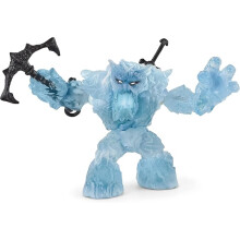 schleich Eldrador Creatures - 2 PC Ice Giant and Weapons Fantasy Toy - Movable Monster Figurine with Battle Anchor and Sword - for Kids 7 + | 70146