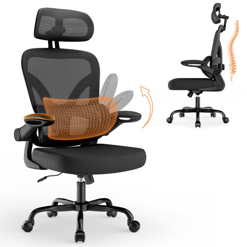 Cadeira Giratória Ergonômica com Função de Inclinação
