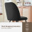 (BLACK, 2pcs) 2/4/6pcs Velvet Dining Chairs Sturdy Metal Legs 7