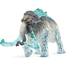 schleich Eldrador Creatures - 7" Frost Mammoth Figurine with Movable Battle Tusks - Durable Monster Toy with Realistic Details - Kids 7+ | 70829