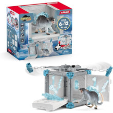 Schleich Eldrador Creatures-40 PC Ice Battle Cave with Rat Toy Playset-Frozen Rodent Figurine with Expandable Fortress - Interactive, Ages 7+ | 42677