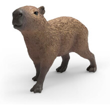 Schleich Wild Life - Capybara - Realistic Animal Figurines - Educational South American Wildlife Play Toys - Kids Ages 3+ | 14934
