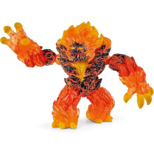 Schleich Eldrador Creatures - Lava Smasher Toy with Movable Arms - Volcano Beast Realistic 7" Fire Monster Figurine for Imaginative Play - 7+ | 70145