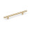 (128mm Handle) Gold Brass T Bar Cabinet Handles 1