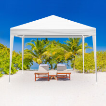 3X3M Garden Gazebo for Garden Party Heavy Duty Garden Marquee Tent White