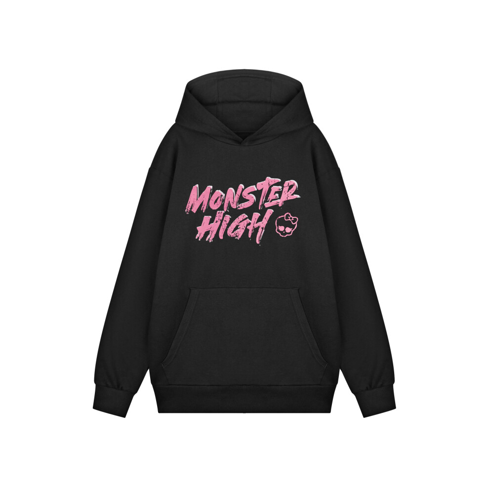 Monster High (X-Large) Hoodie (Womens Black)