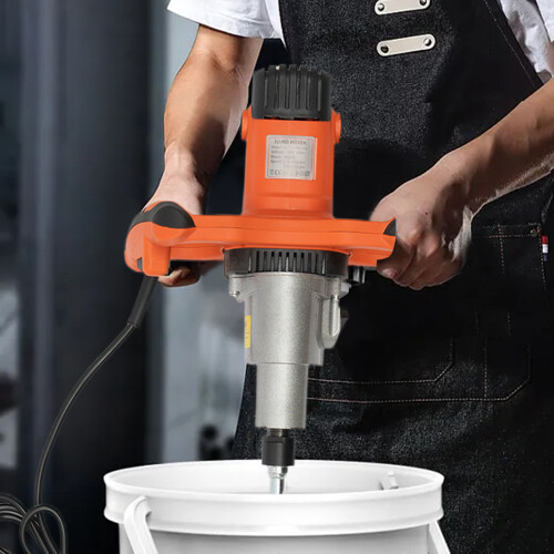 Handheld Electric Concrete Cement Mixer Double Rod Hand Blender 2